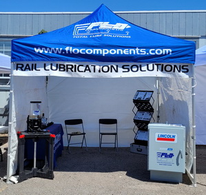FLO Railside Automatic Lubrication Systems at TRACCS Rail Day 2023
