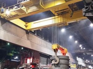 FLO Case Study - Crane Trolley Grease System in Steel Mill