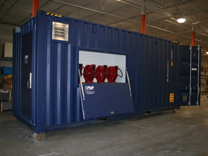 FLO Case Study - Portable Lube Building