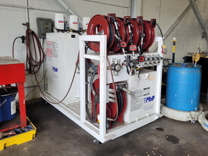 FLO Case Study - Mechanical Shop Portable Lube Skid